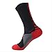 Yshare 4 Pack Men's Cushioned Basketball Dri-Fit Athletic Compression Long Sports Outdoor Dress Socks Size