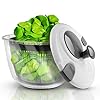LACARI Kitchen & More Premium Salade Spinner | [4] liter inhoud | Salade spinner klein Met deksel| Kitchen & More | Zeef…