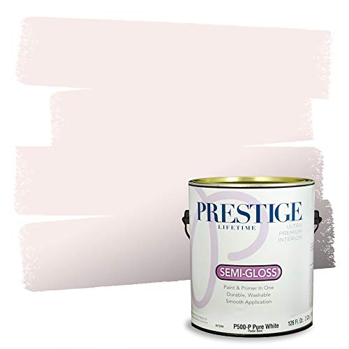PRESTIGE Interior Paint and Primer in One, Peony Bush, Semi-Gloss, 1 Gallon