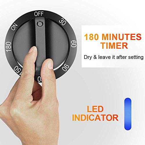 boot dryer with timer