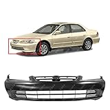 MBI AUTO - Primered, Front Bumper Cover for 2001 2002 Honda Accord Sedan, HO1000196