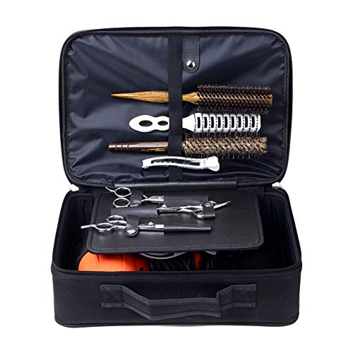 Hair Stylist Toolkit Multifunction Hair Dryer Scissors Bag Beauty