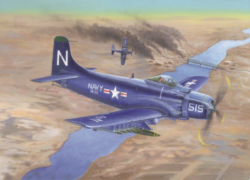 Trumpeter A-1D/AD-4 Skyraider Model Kit