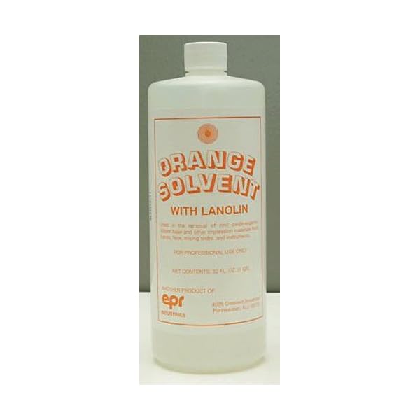 House Brand CE120 Orange Solvent Quart Bottle