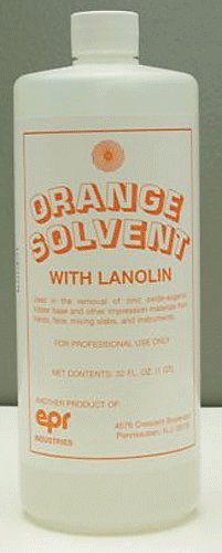 House Brand CE120 Orange Solvent Quart Bottle