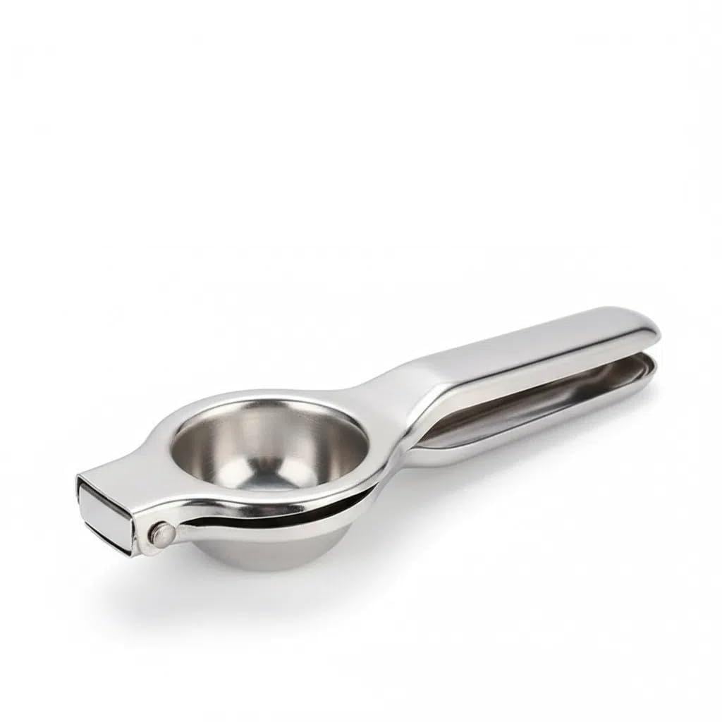Photo 1 of 0019 XAUZIX Stainless Steel Manual Citrus Juicer – 5 cm Lemon Squeezer – Portable & Easy to Clean