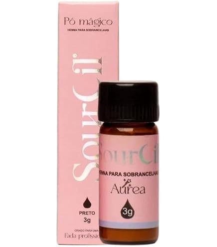 Henna Sourcil Premium - Castanho Escuro 3g : Amazon.com.br: Beleza
