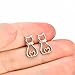 Cat Earrings Sterling Silver Rose Gold Mini Pet Cats Stud Earrings Jewelry Studs Gifts for Women