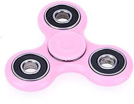 Spinner Fidget 2017 New Popular Relieve Stress Finger Spinner Can Focus Attention to Keep 2-3 Minutes of Rotation(Pink)