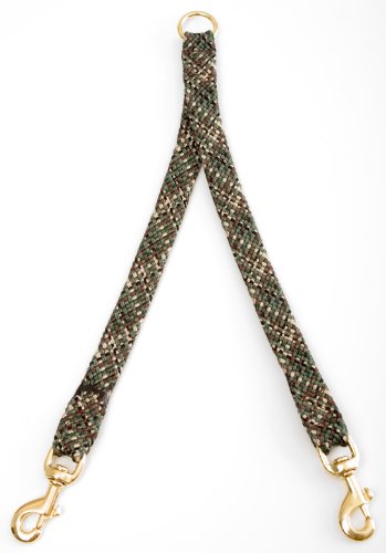 Mendota Large Breed Coupler for 2 Dogs, Camo, 1