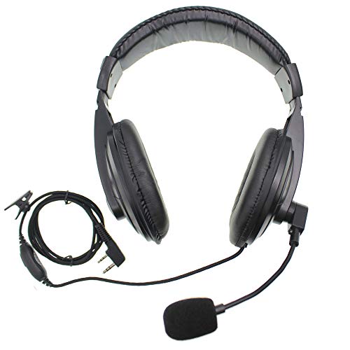 Two Way Radio Earpiece with Mic Noise Cancelling Headsets