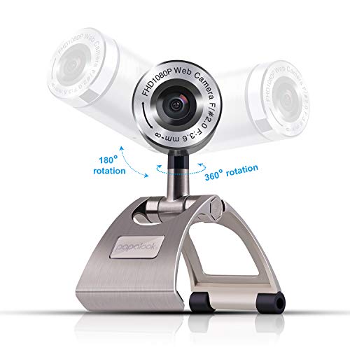 PAPALOOK-PA150S-1080P-Full-HD-Webcam-with-Microphone-USB-Web-Camera-for-TEAMS-Zoom-Meeting-Video-Chat-and-Recording-Compatible-with-Windows7810-Mac-and-Android