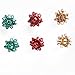 VK Accessories 3 Pairs Christmas Earring Bow Shape Santa Earrings for Women