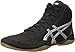ASICS Men's Matflex 5 Wrestling Shoe, Black/Silver, 7.5 M US