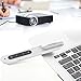 N27 Presentation Clicker, Clicker for PowerPoint Presentations, PowerPoint Clicker with Pointer for Presentations, Pointer Clicker Presentation Remote - White