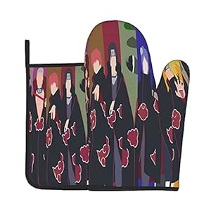 Xiaoxian NAR-uto 31 Hittebestendige Keukenovenhandschoenen, ovenhandschoenen en potdekselhandschoenen, veilig om te…