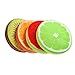 ONEVER 3D Cartoon Chair Seat Sofa Back Stuffed Cushion For Decor Home Office Car Plush Play Toy Throw Pillow (Green Lemon)