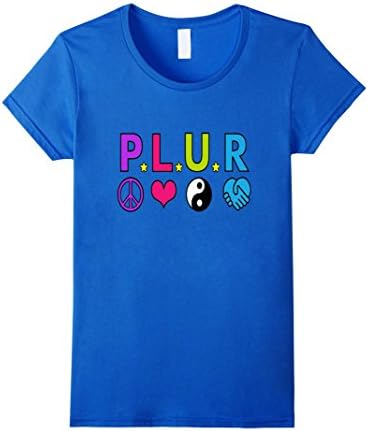 Women's P.L.U.R  T-Shirt XL Royal Blue