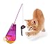 Purrfect Feline Wacky Tumbler - Premium Interactive Cat Toy, Tumbler, Swatter Wand Game, Twitch & Flee, Exerciser, Teaser, Safe, Active Healthy Lifestyle, Suitable for Multiple Cats