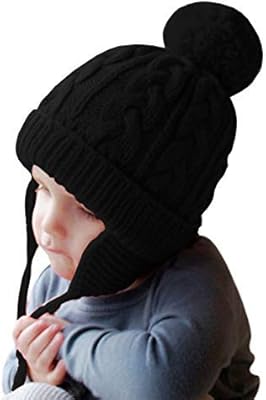 knit cap with ear flaps