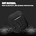 Airpods Case Black,HOOXIN Airpods Accessories Set,12 in 1 Protective Silicone Cover and Skin for Apple Airpods Charging Case with Airpods Ear Hook Grips/Airpods Staps/Airpods Clips/Skin/Tips/Grips