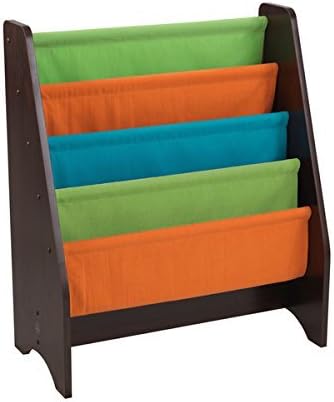 KidKraft 14235 Multi-color Sling Bookshelf, Espresso