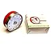 Magnetic Visual Kitchen Timer, Manual Rotate Countdown Timer for Food Cooking Loud Ring, Visible Time Reading Clock Timers for Kids Teachers, Audible Red Dial Analog Magnet Timer for Game Classroom