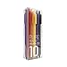 Kaco Gel Ink Pens Retractable Assorted Colors 0.5mm Extra Fine,Pack of 10