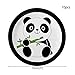 Child's Panda-Monium Birthday Party Supplies Pack Includes: Dessert Plates,Cups,Pennant Garland,Inviting cards,Straws,Napkins and Tablecloth Decorations