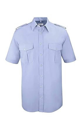 Greiff Classixx Herren Pilothemd 6603 kurzarm