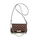 Sweet Women's Favorite Domier Ebene Canvas Cross Body Bag Double-use Chain Clutch Handbag