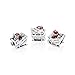 Pandora Sleighing Santa Translucent Red Enamel & Silver Charm 792004Cz