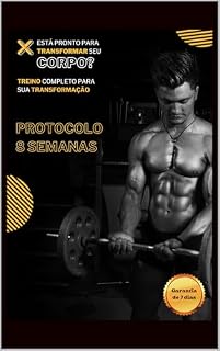 Livro Protocolo 8 semanas.: Ficha de treino Maculina