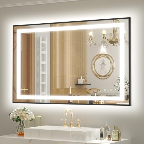 OKPAL Framed LED Mirror