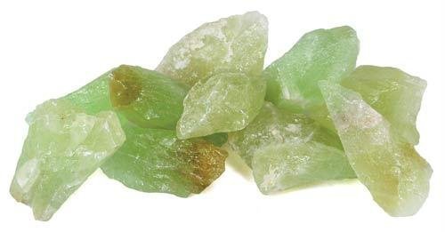 CircuitOffice 1 Lb Green Calcite Untumbled, Raw, Natural, 0.5"-2" Size