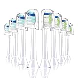 Replacement Brush Heads for Philips Sonicare ProtectiveClean, Essence+, DiamondClean, EssentialClean, HealthyWhite/+ and FlexCare/+ (8 Pack)