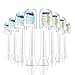 Replacement Brush Heads for Philips Sonicare ProtectiveClean, Essence+, DiamondClean, EssentialClean, HealthyWhite/+ and FlexCare/+ (8 Pack)
