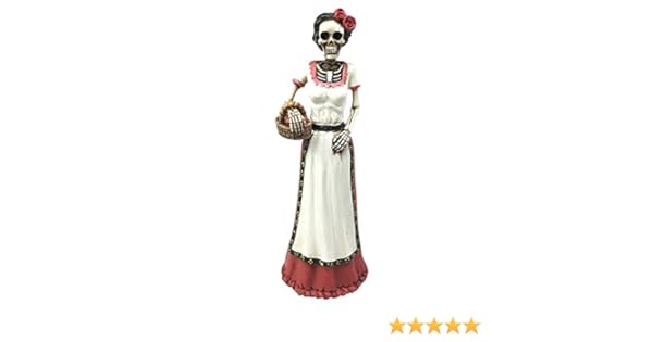 Amazon Com Day Of The Dead Senorita Mexican Rose Lady With Fruit