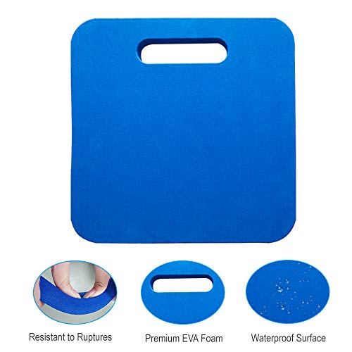 Blufree Sports Cushion Stadium Seat Pad 0.9inch Extra Thick, Foam Seat