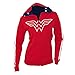 Reversible Wonder Woman Juniors Zip Up Hoody