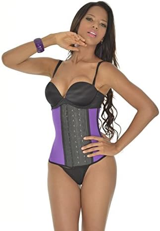 Ann Michell Waist Trainer - Purple 3 Hook, Medium 36