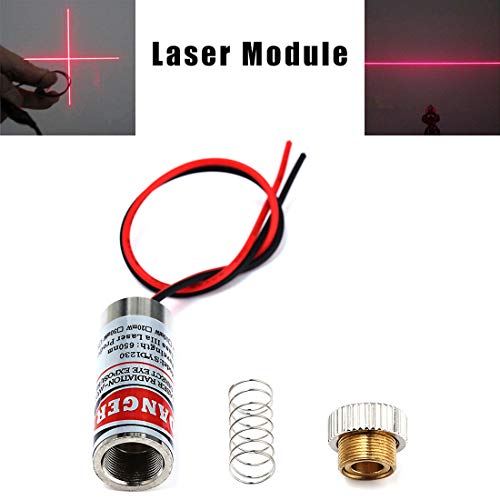 41uJARb1iIL HiLetgo 3pcs 650nm 5mw Laser Head Laser Tube Adjustable Focus 3~5V Red Laser Tube for Sight Positioning Sighting… - Image 4