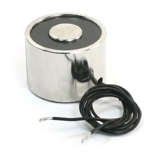uxcell 22LB(10kg) Lifting Magnet Electromagnet Solenoid 30mm 24VDC