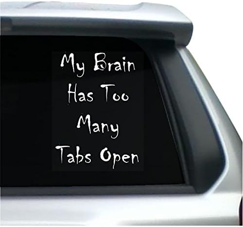 My Brain Has Too Many Tabs Open - Sticker