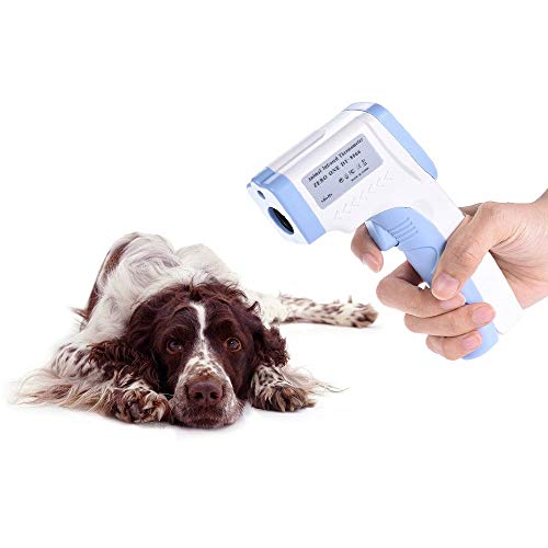 ZUZU Digital Pet Thermometer Non-Contact Infrared Veterinary Thermometer for Dogs Cats Horses Dog Thermometers