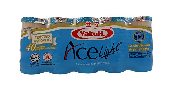 Yakult Ace Light Cultured Milk Drink 5 X 80ml Chilled Amazon Sg Grocery