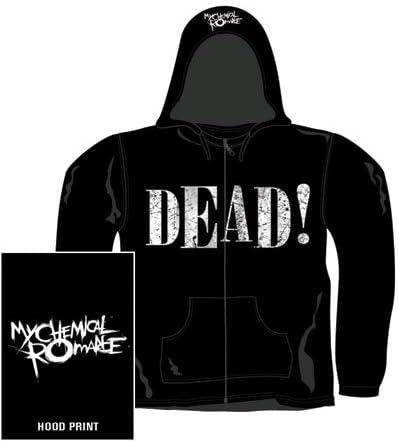 my chemical romance zip up hoodie