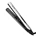 Jinri 1 Inch Professional Travel Hair Straightener with Dual Voltage, Digital Anti Static Ceramic Tourmaline Flat Iron with LED Display Black