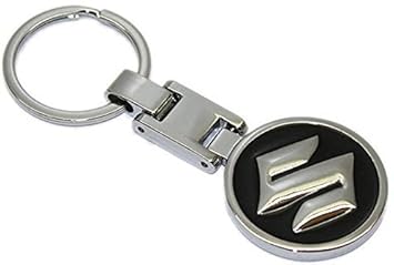 Gratitude Maruti Suzuki Logo Double Sided Metallic Keychain/Key Chain/Keyring/Key Ring