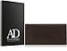 Access Denied Genuine Leather Checkbook Cover For Women & Men - Checkbook Holder For Duplicate Checks Card Wallet RFID